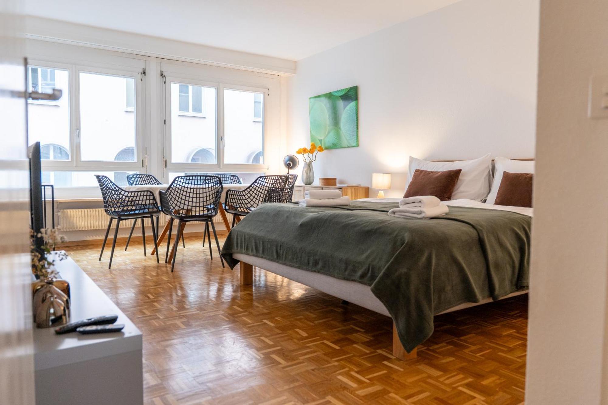 Gemuetliche Grosse Wohnung Naehe Uni Basel Eksteriør bilde