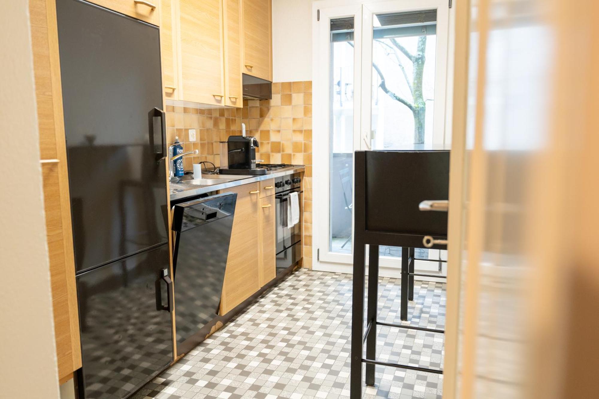 Gemuetliche Grosse Wohnung Naehe Uni Basel Eksteriør bilde